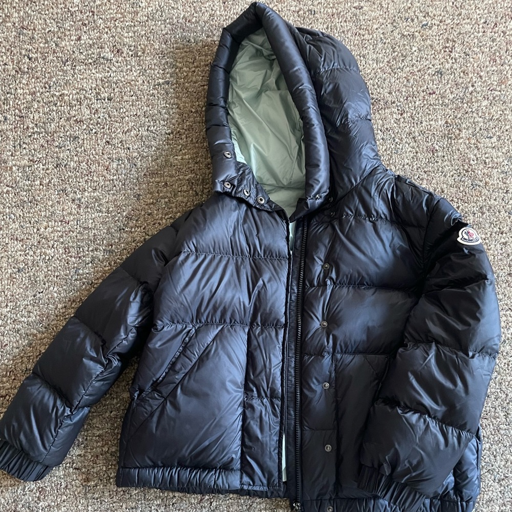 Brand new moncler jacket kids size 12 will fit an xs woman